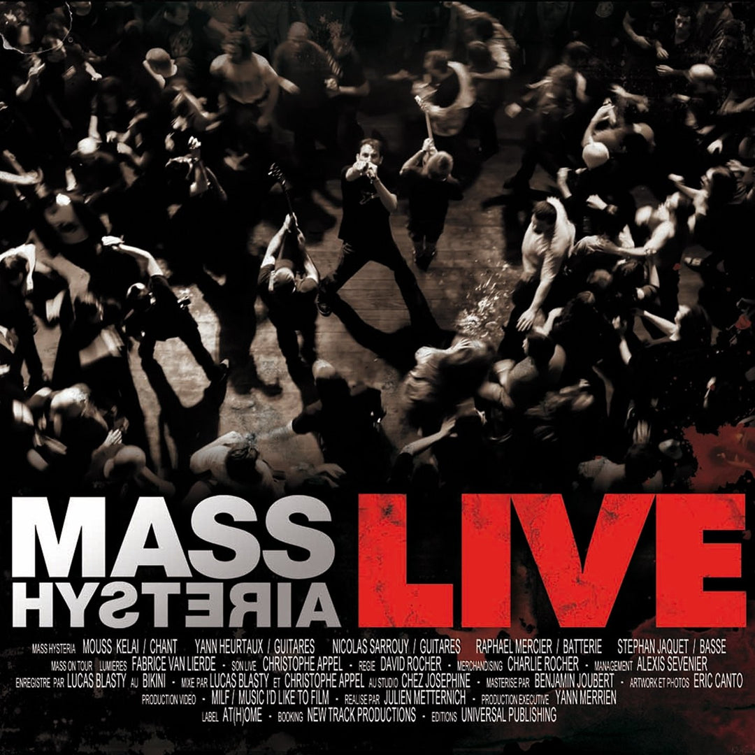 Mass Hysteria - Live, Audio-CD