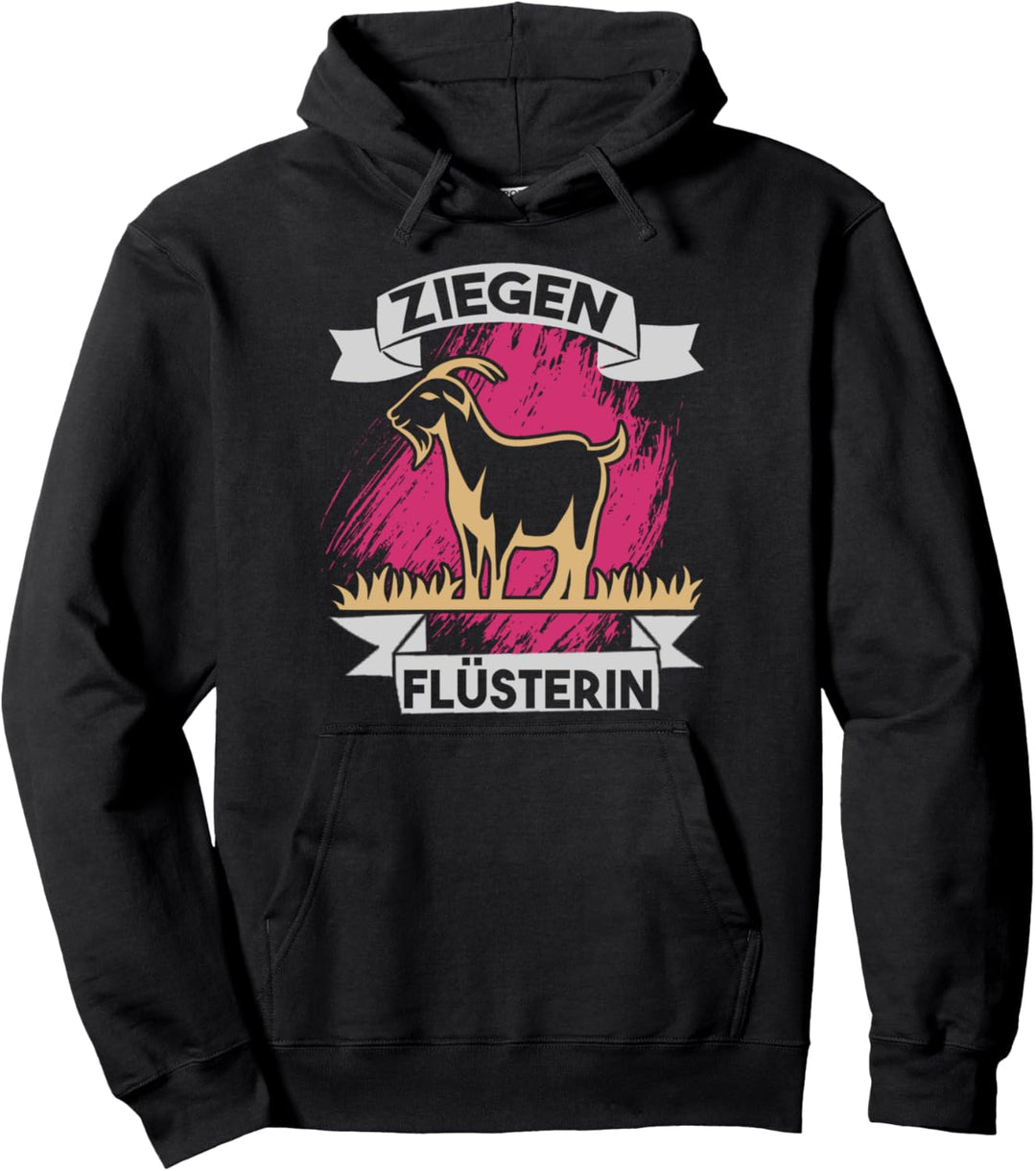 Landwirtschaft Geschenk für Ziegen Flüsterin Damen Ziege Pullover Hoodie