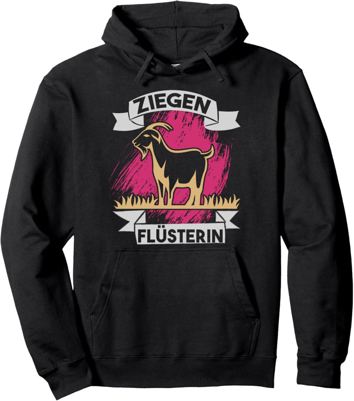 Landwirtschaft Geschenk für Ziegen Flüsterin Damen Ziege Pullover Hoodie