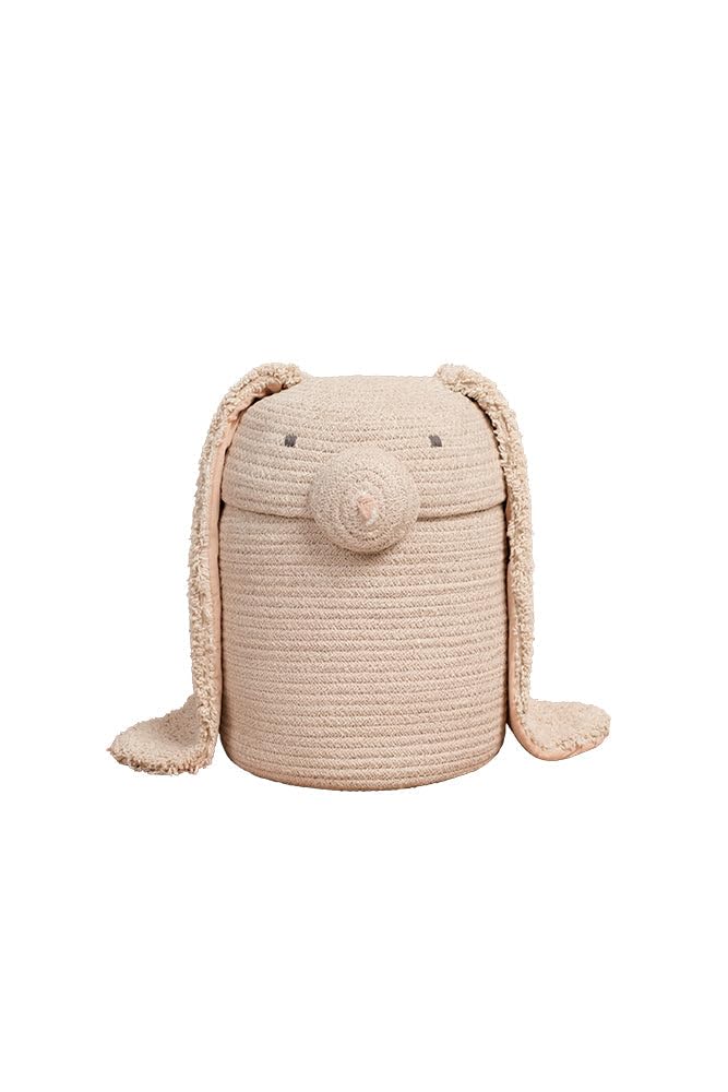 Lorena Canals - Spiel- und Aufbewahrungskorb, Rita the Rabbit, creme