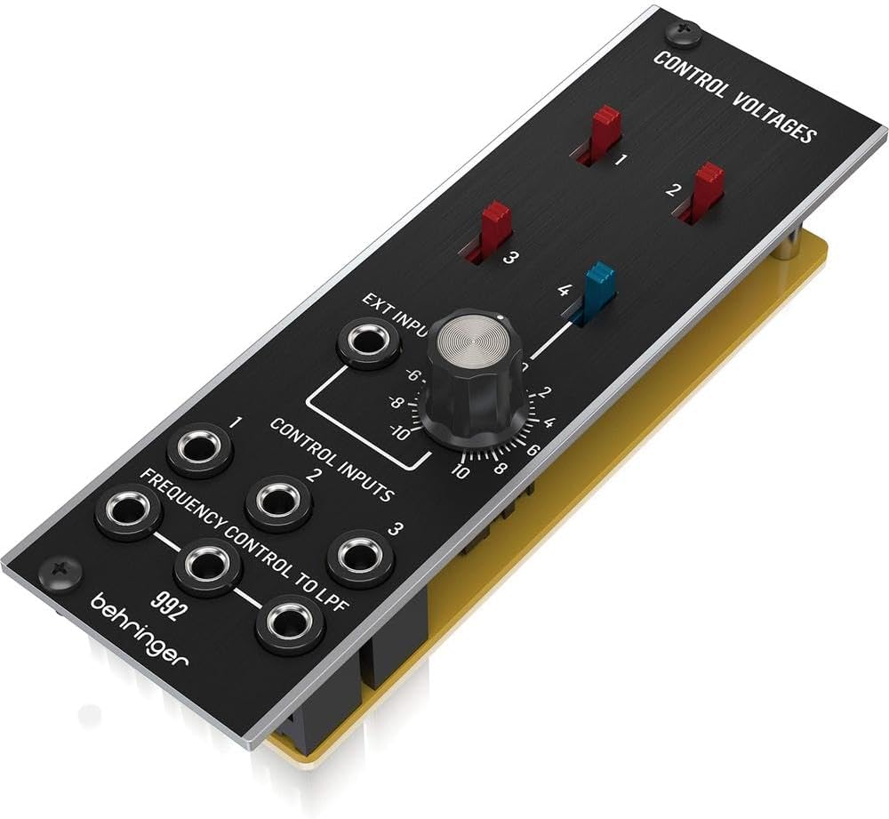 Behringer 992 CONTROL VOLTAGES Legendäres Analog-CV-Routing-Modul für Eurorack, 992 CONTROL VOLTAGES