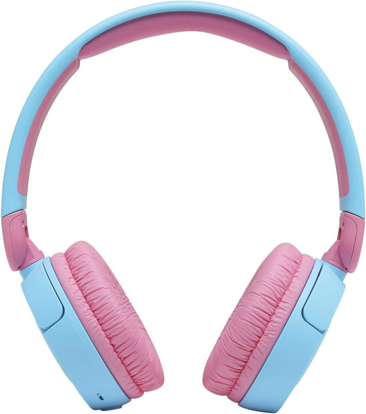 JBL Jr310 BT On-Ear-Kinderkopfhörer in Hellblau - Kabellose Bluetooth-Kopfhörer mit Headset und Fern