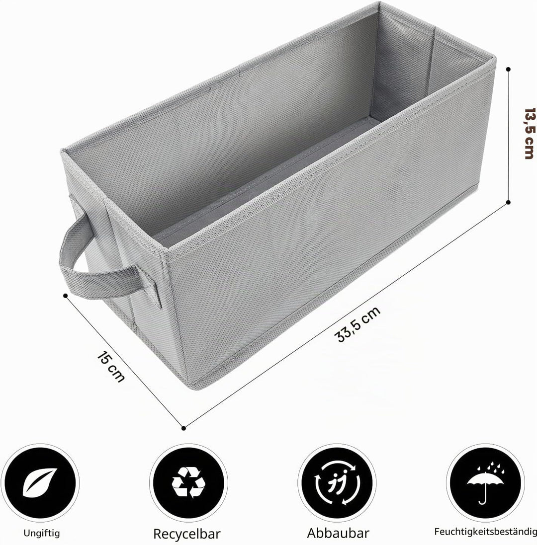 UENTIP CD-Aufbewahrungsbox, 1 Stück, CD-Hülle, 33,5 x 15 x 13,5 cm, Behälter für 30 CDs in vollen Ju