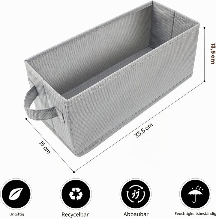 UENTIP CD-Aufbewahrungsbox, 1 Stück, CD-Hülle, 33,5 x 15 x 13,5 cm, Behälter für 30 CDs in vollen Ju