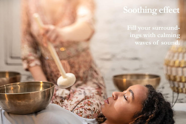 Sonic Energy Klangschalen Chakra Set – 7-teilig – Für Meditation & Klangheilung – Inkl. Hülle, Filzr