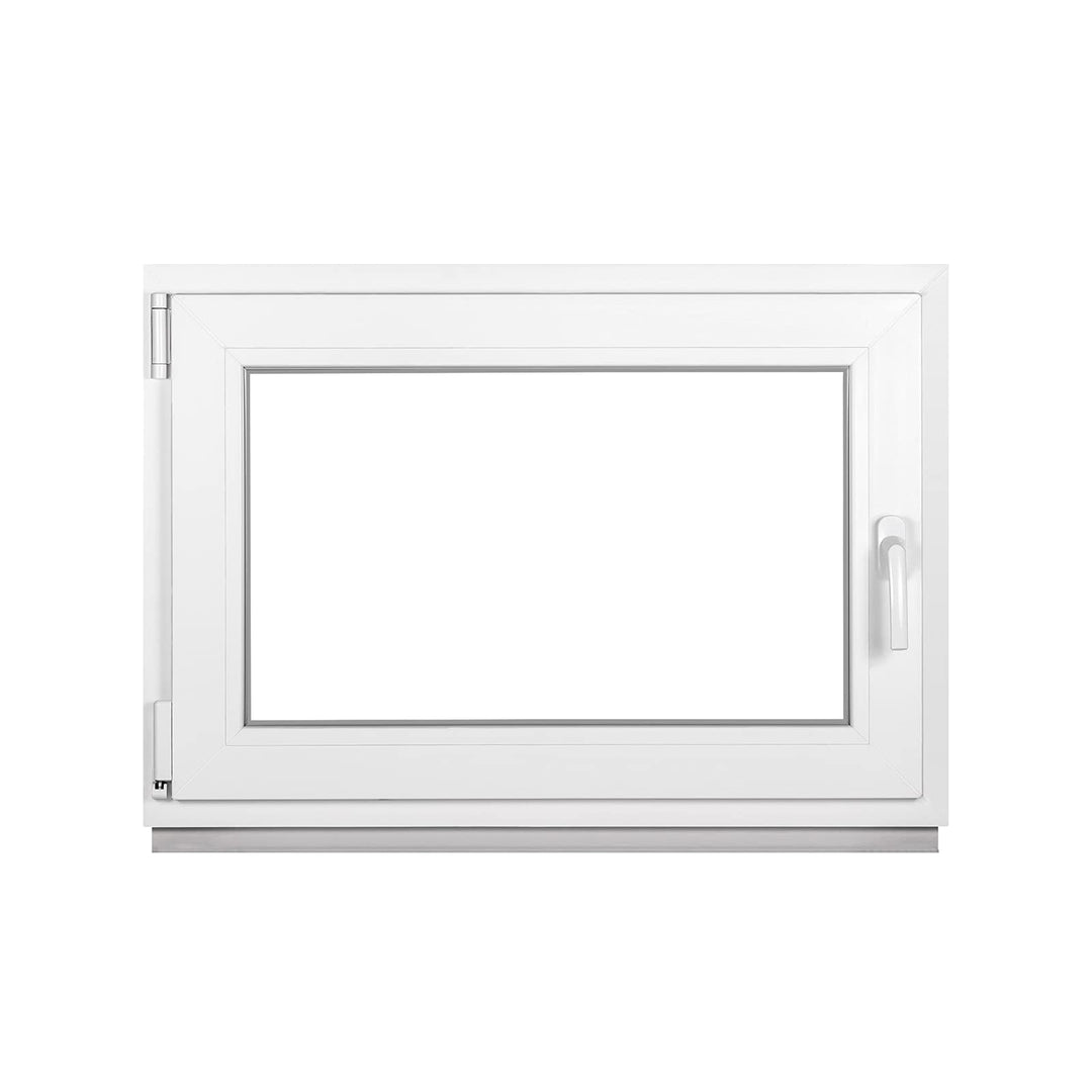 Framex Premium Kellerfenster - Kunststofffenster Weiss BxH 700 x 500 mm - Garagenfenster/Gartenhaus
