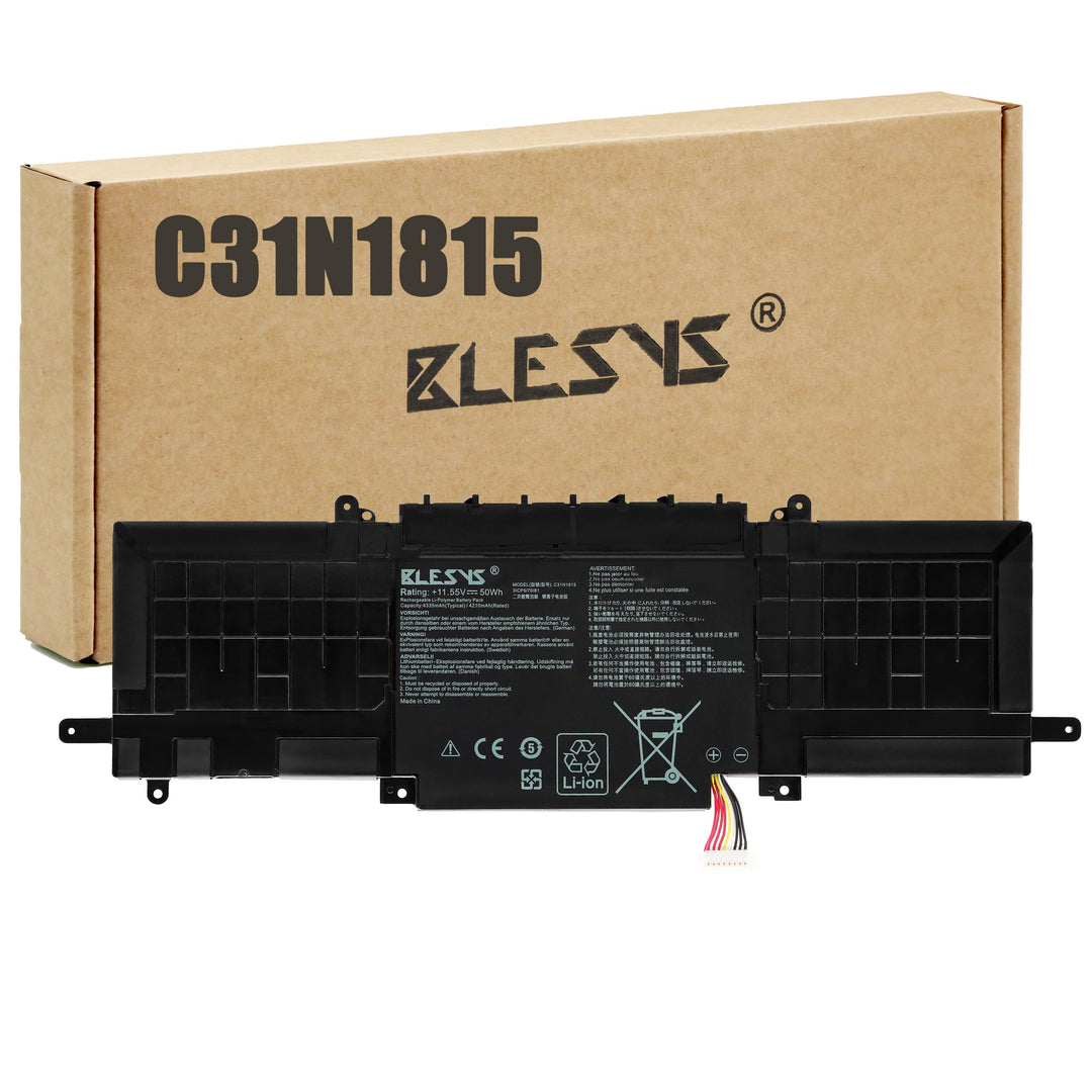 BLESYS C31N1815 Laptop Akku für Asus ZenBook 13 UX333F UX333FA UX333FN RX333FA RX333FN BX333FN U3300