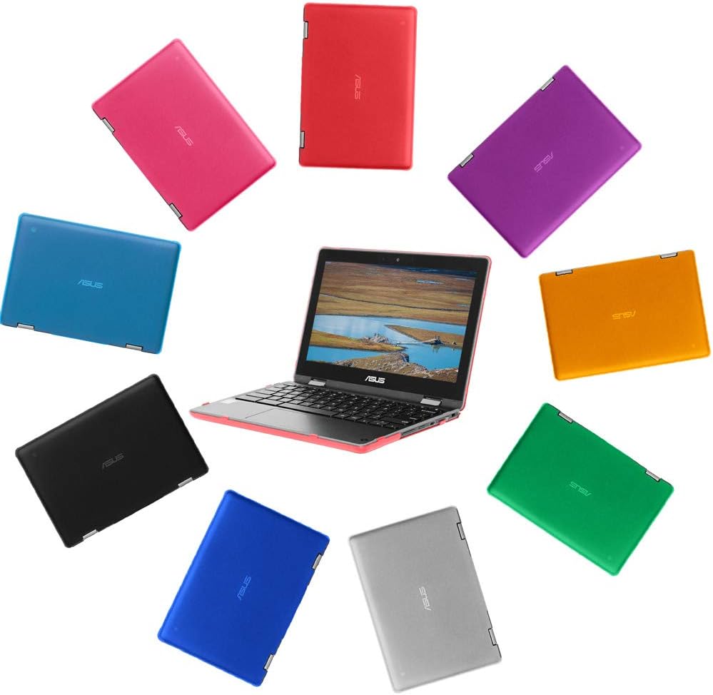 mCover Hülle kompatibel mit 2019 ~ 2021 11,6 Zoll ASUS Chromebook Flip C214MA Series Convertible Lap