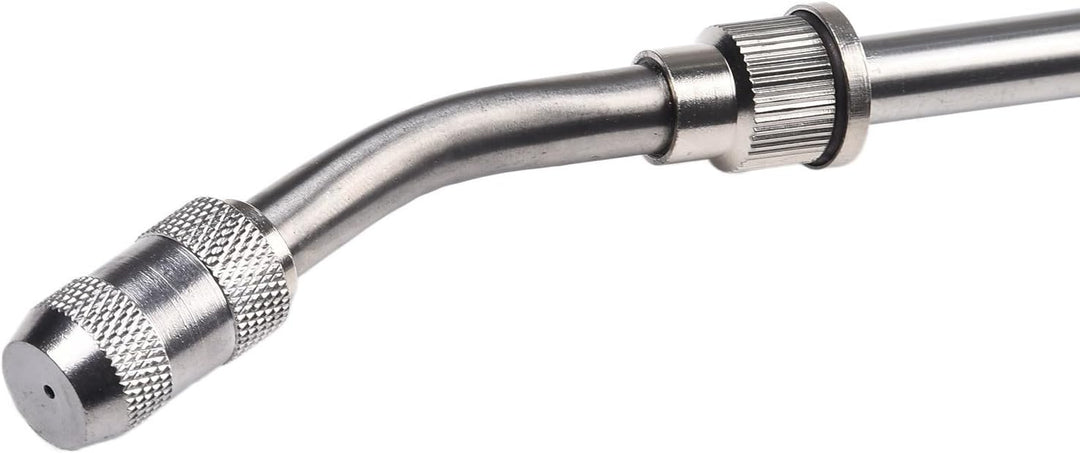 QOXEZY Teleskop-Sprühlanze, Edelstahl-Sprühstab, 0,6 cm und 0,95 cm, Messing-Widerhaken-Sprühstab, E