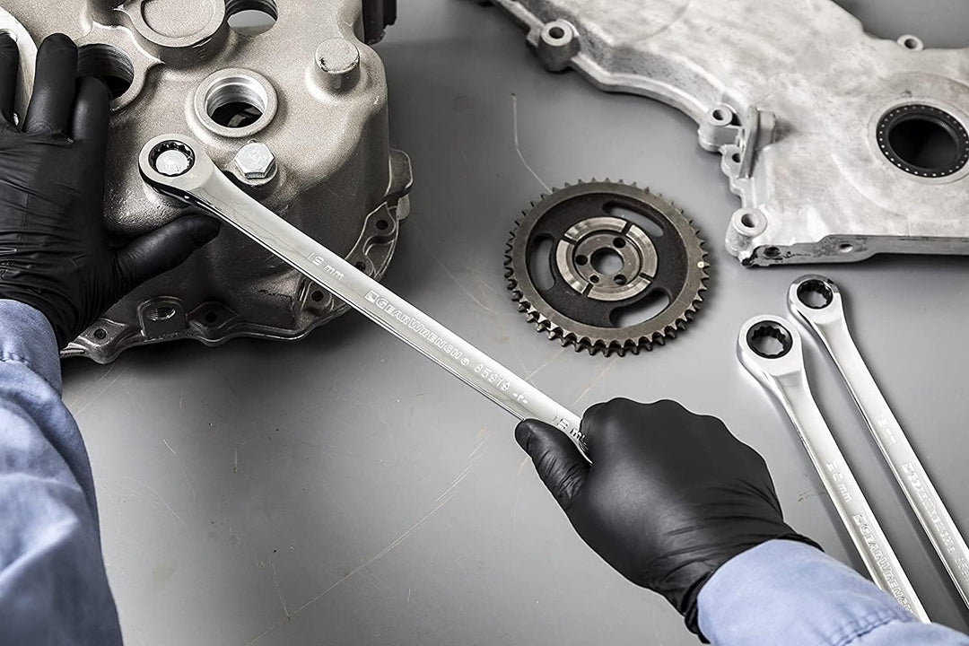 GearWrench Gearbox Ratschenschlüssel-Set, 12-teilig, XL, 17-teilig, metrisch – 85989, 17-teilig, met