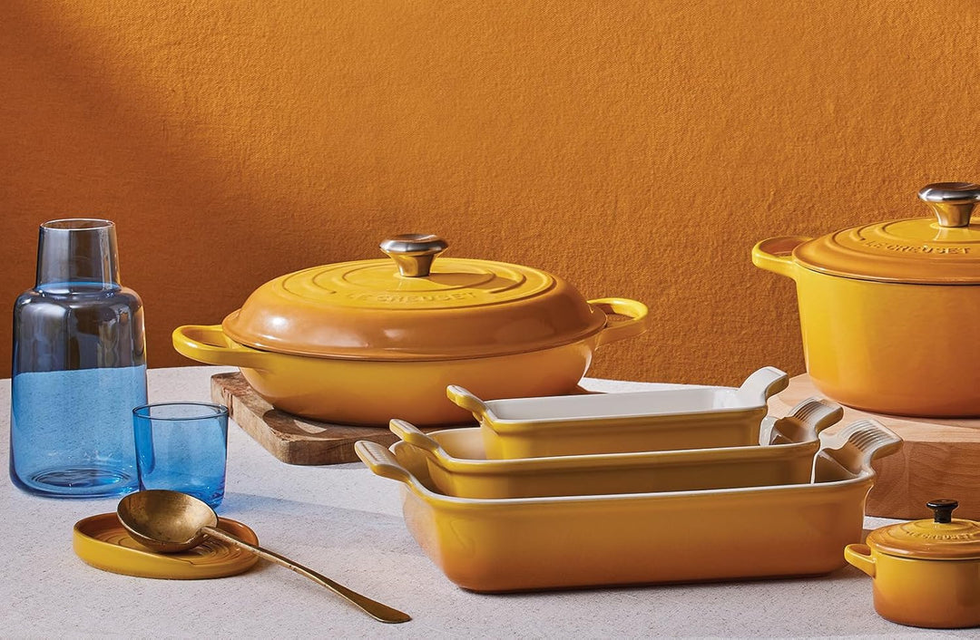 Le Creuset ovale Löffelablage aus Steinzeug, Nectar, 71507156720099, Extra breit, Nectar