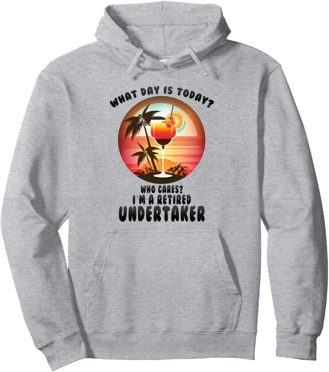 Retired undertaker, Ruhestand, lustige Rentner Pullover Hoodie