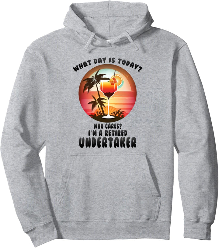 Retired undertaker, Ruhestand, lustige Rentner Pullover Hoodie