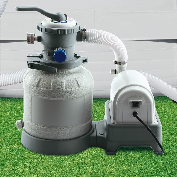 Summer Waves Pool Sandfilterpumpe 4164 Liter pro Stunde für sauberes Wasser