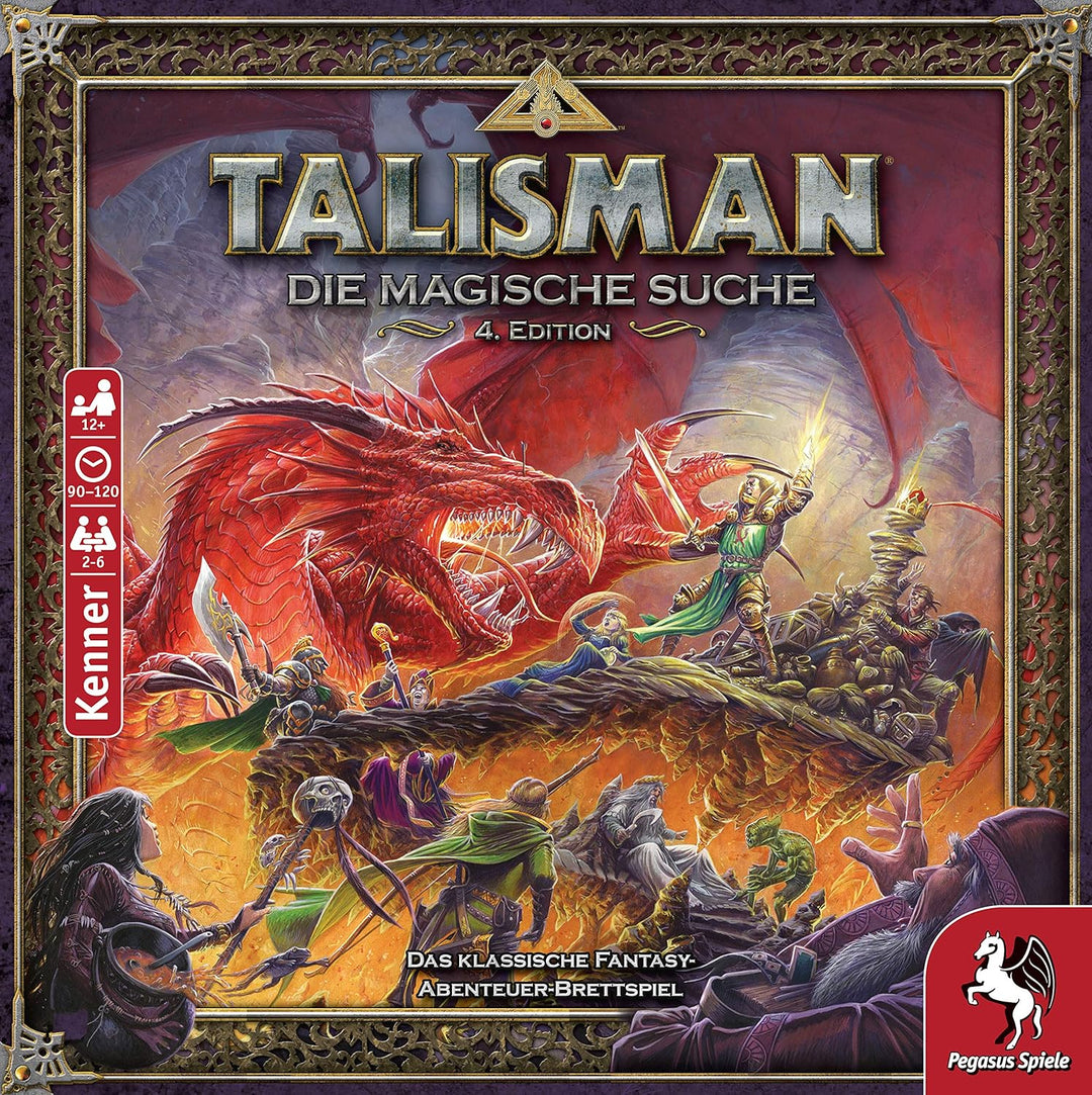 Pegasus Spiele 56200G - Talisman - Die Magische Suche, 4. Edition, Talisman - Die Magische Suche