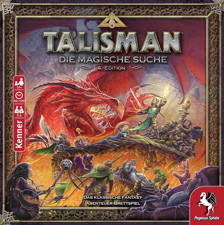 Pegasus Spiele 56200G - Talisman - Die Magische Suche, 4. Edition, Talisman - Die Magische Suche