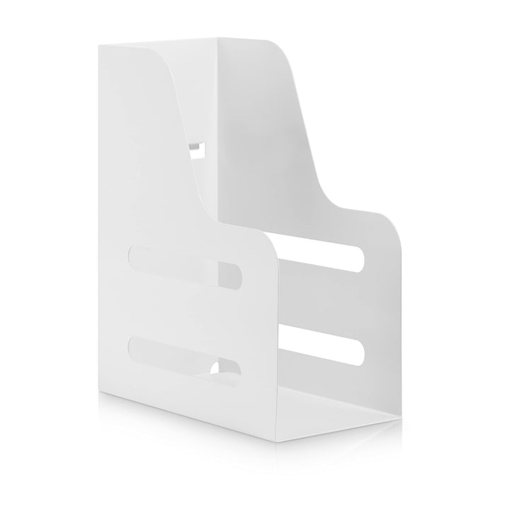 InLine Slatwall - Dokumentenordner, Zubehör für das Slatwall System, Ablage für Ordner,  weiss 23182