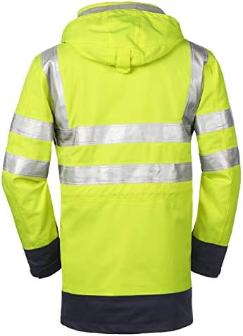 4Protect Multinorm Warnschutzjacke "Edmonton", 1 Stück, L, leuchtgelb / marineblau, 3510-L Leuchtgel