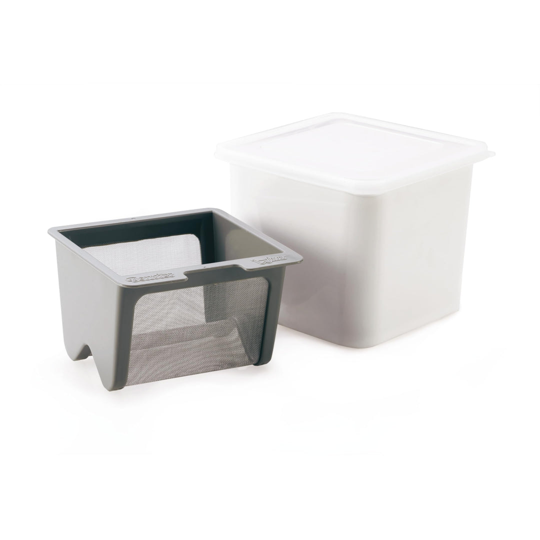 Cuisipro 837426 Joghurt-Käsehersteller, Weiss, 12 x 14 x 14 cm