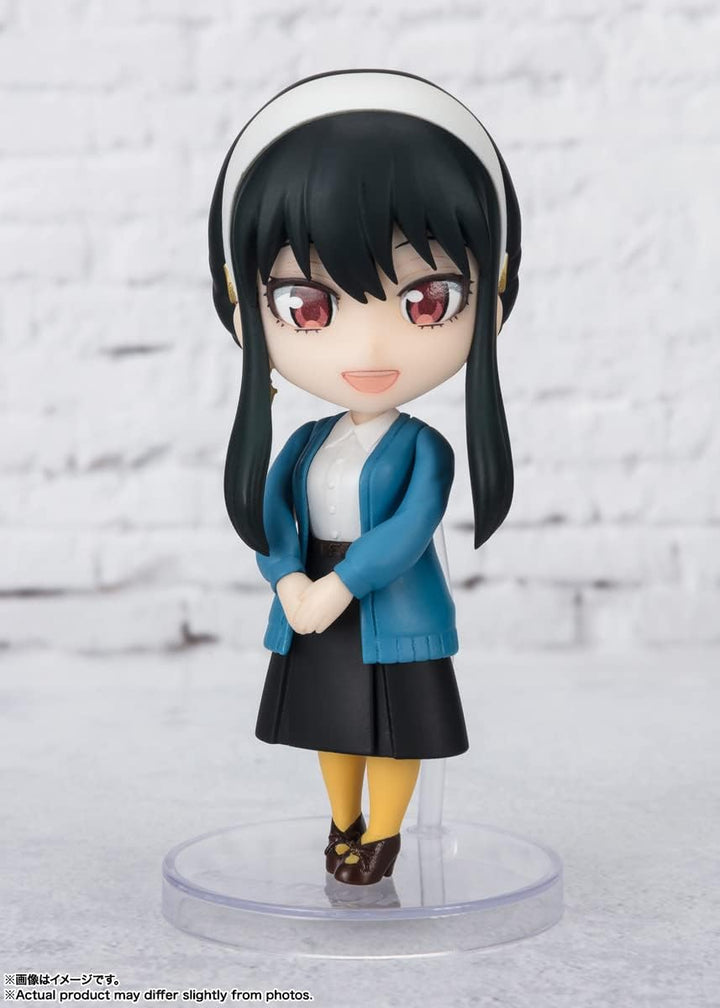 BANDAI Spy x Family Figuarts Mini Yor Forger (Odekeke Outfit) 9 cm Schwarz, Schwarz
