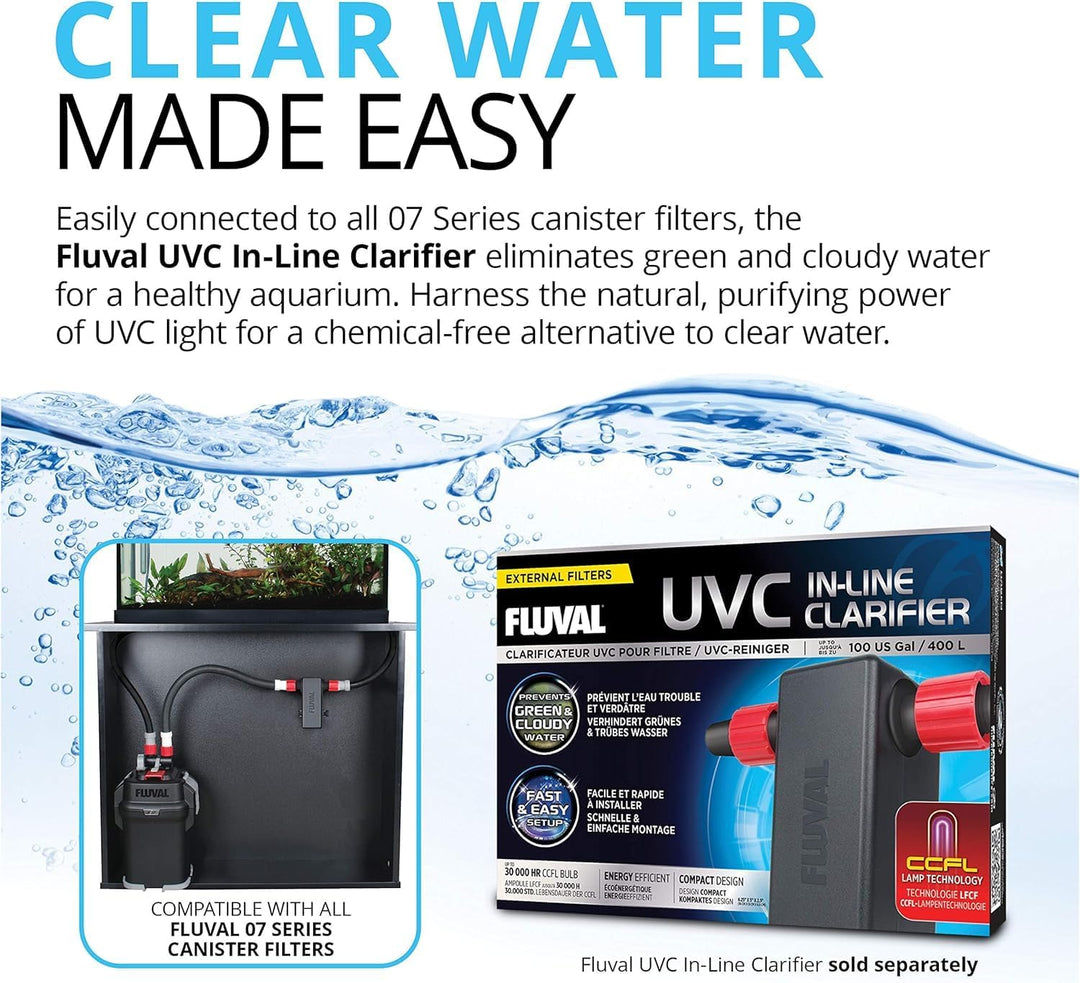 Fluval A447 307 Aussenfilter, 300 l schwarz 300 l Single, schwarz 300 l Single