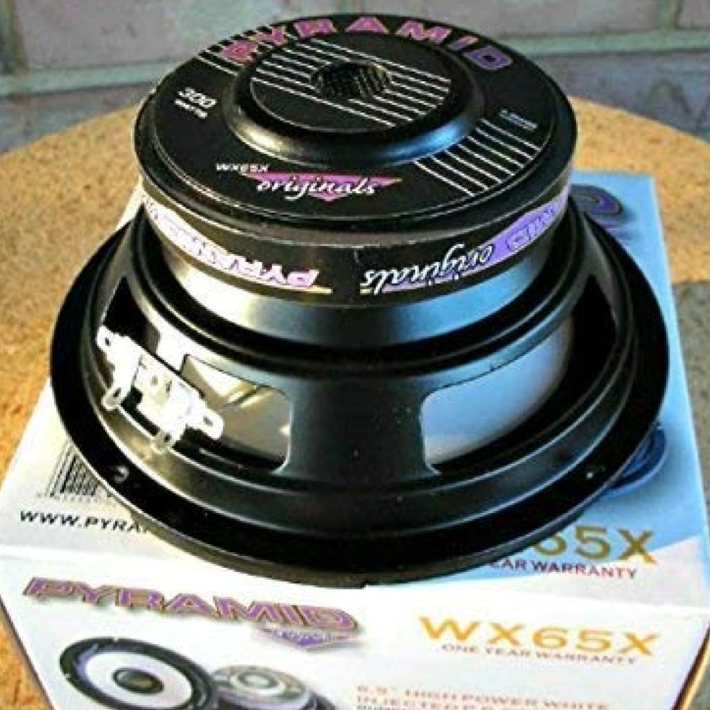 GK SOUND 1 woofer Pyramid WX65X-Tieftöner, 16,5 cm, 165 mm, 6,5 Zoll Durchmesser, 150 Watt rms und 3