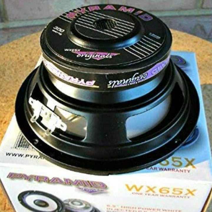 GK SOUND 1 woofer Pyramid WX65X-Tieftöner, 16,5 cm, 165 mm, 6,5 Zoll Durchmesser, 150 Watt rms und 3