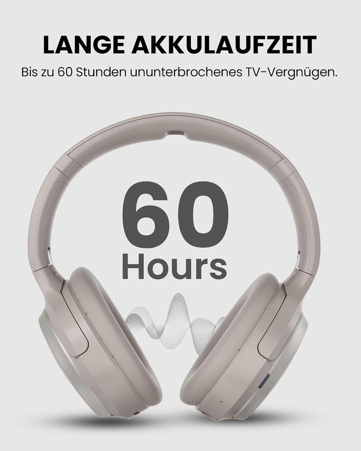 Avantree Crescendo Me – Personalisierte Funkkopfhörer Kabellos für Fernseher & Senioren, TV Kopfhöre