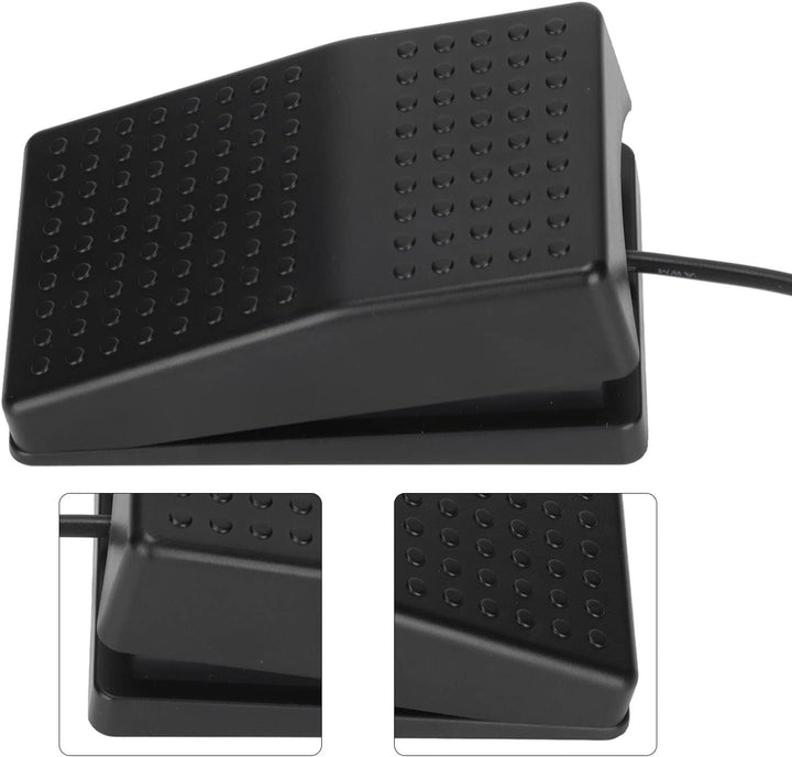 USB-Fussschalter Pedal - Hochsensibel, Multifunktional, Ergonomisch - Einzelner Fussschalter mit 2m