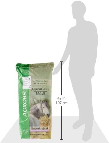 Agrobs Alpengrün Müsli, 1er Pack (1 x 15000 g)