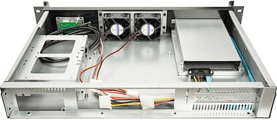 Inter-Tech Gehäuse Mini ITX 1.5U-1528-1 65x482x314mm