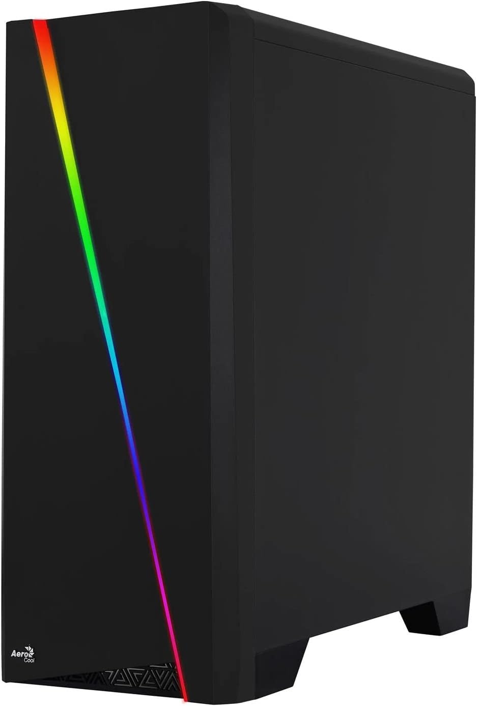 Aerocool CYLON - PC-Gehäuse (Semi-Fackel, ATX, Acryl-Seitenwand, RGB-LED an der Vorderseite, 13 Lich