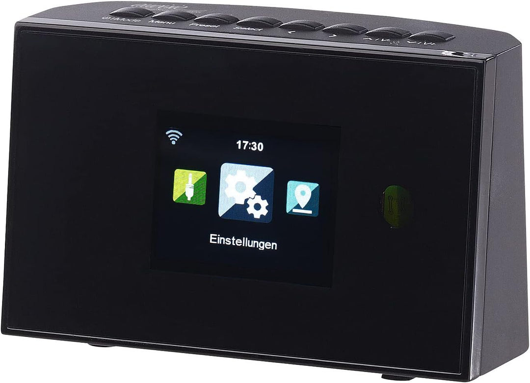 VR-Radio Internet Radio Empfänger: WLAN-HiFi-Empfänger (Tuner) für Internetradio und UKW, Fernbedien