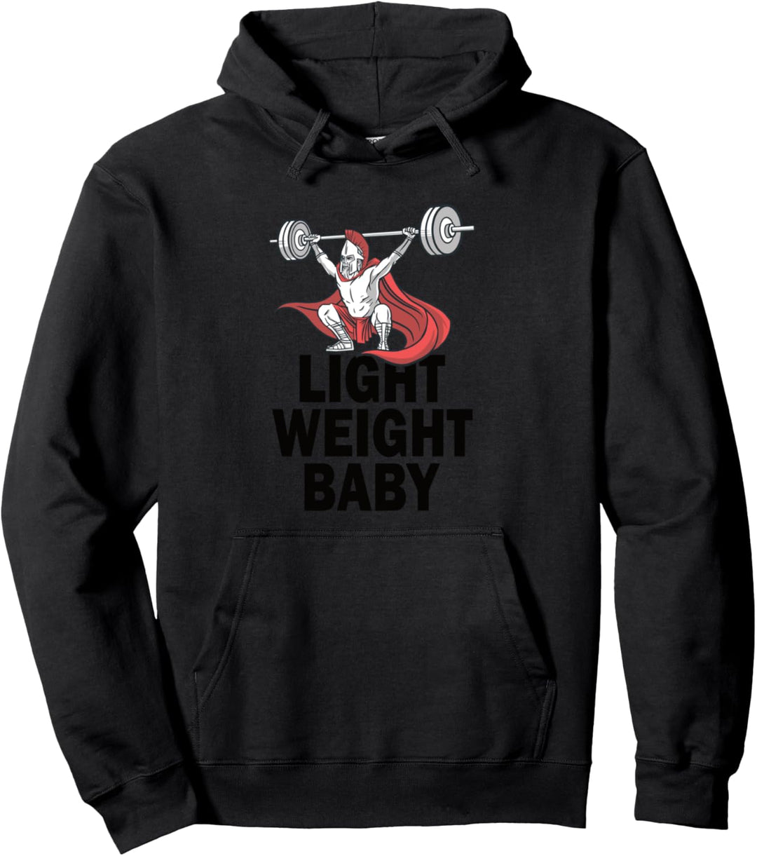 Fitness Spruch Kraftsport - Light Weight Baby Pullover Hoodie