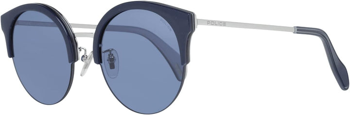 Police Unisex Spl615610579 Sunglasses, Shiny Full Palladium, 61
