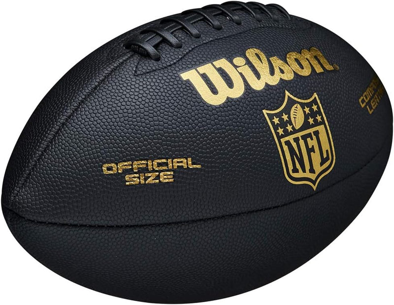 Wilson American Football NFL LIMITED, Mischleder, Offizielle Grösse, Braun, WTF1799XB Official Schwa