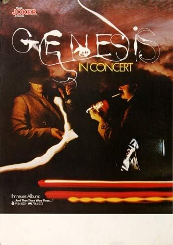 Genesis - and Then There, 1978 » Konzertplakat/Premium Poster | Live Konzert Veranstaltung | DIN A1