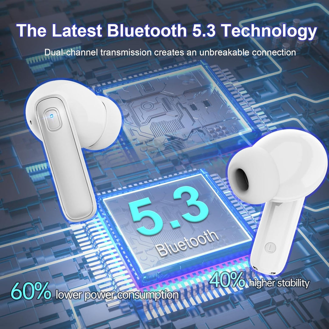 Ordtop Bluetooth Kopfhörer, Kopfhörer Kabellos Bluetooth HiFi Stereo,SY-DE25