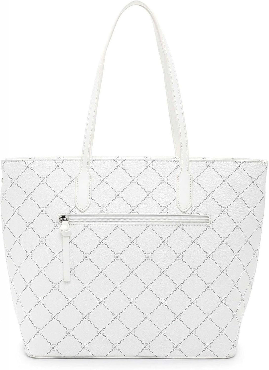 Tamaris Damen Handtasche 30107 Grösse: EU Einheitsgrösse White / White, Einheitsgrösse White / White