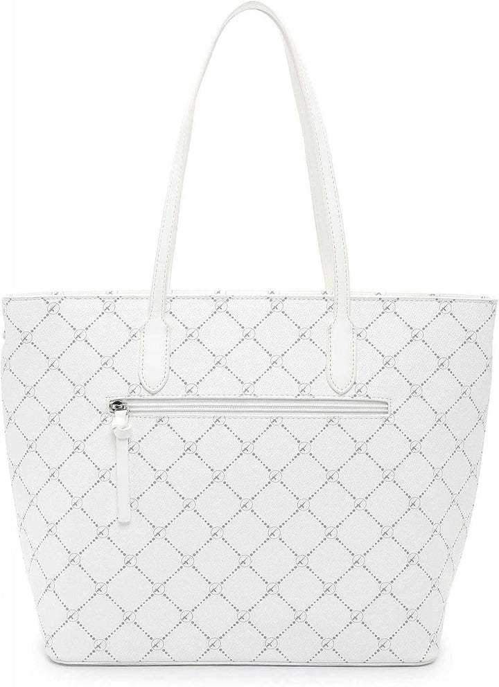Tamaris Damen Handtasche 30107 Grösse: EU Einheitsgrösse White / White, Einheitsgrösse White / White