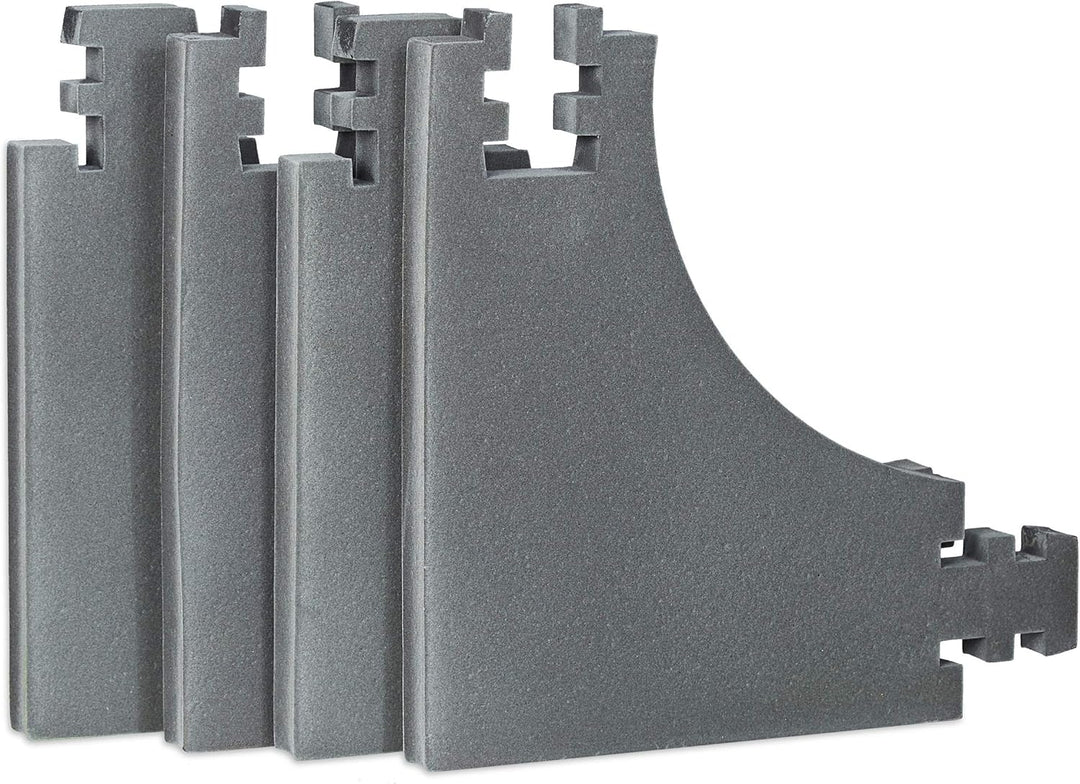 Relaxdays LED Ballons grau, grau