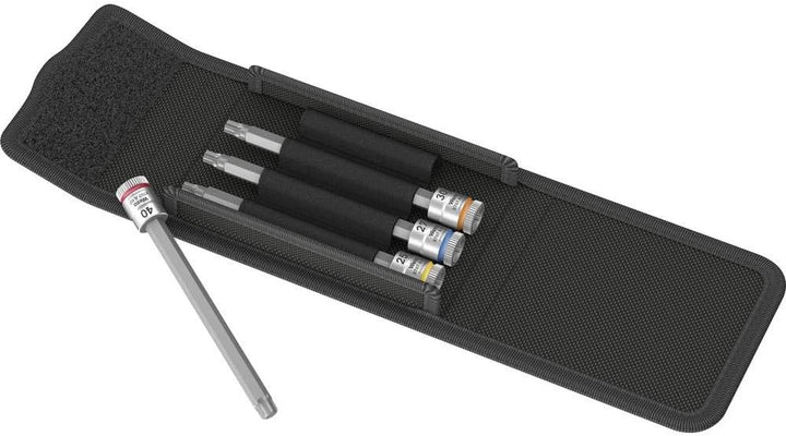 Wera 05003375001 8767 A TORX HF 1 Zyklop Bitnuss-Satz Torx, mit 1/4"-Antrieb, mit Haltefunktion, 4-t