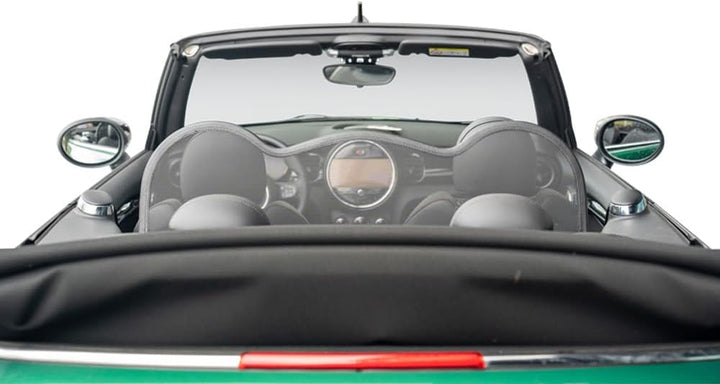 Aperta Windschott passend für Mini Cooper Cabrio F57 100% Passgenau OEM Qualität Schwarz Windstop Wi