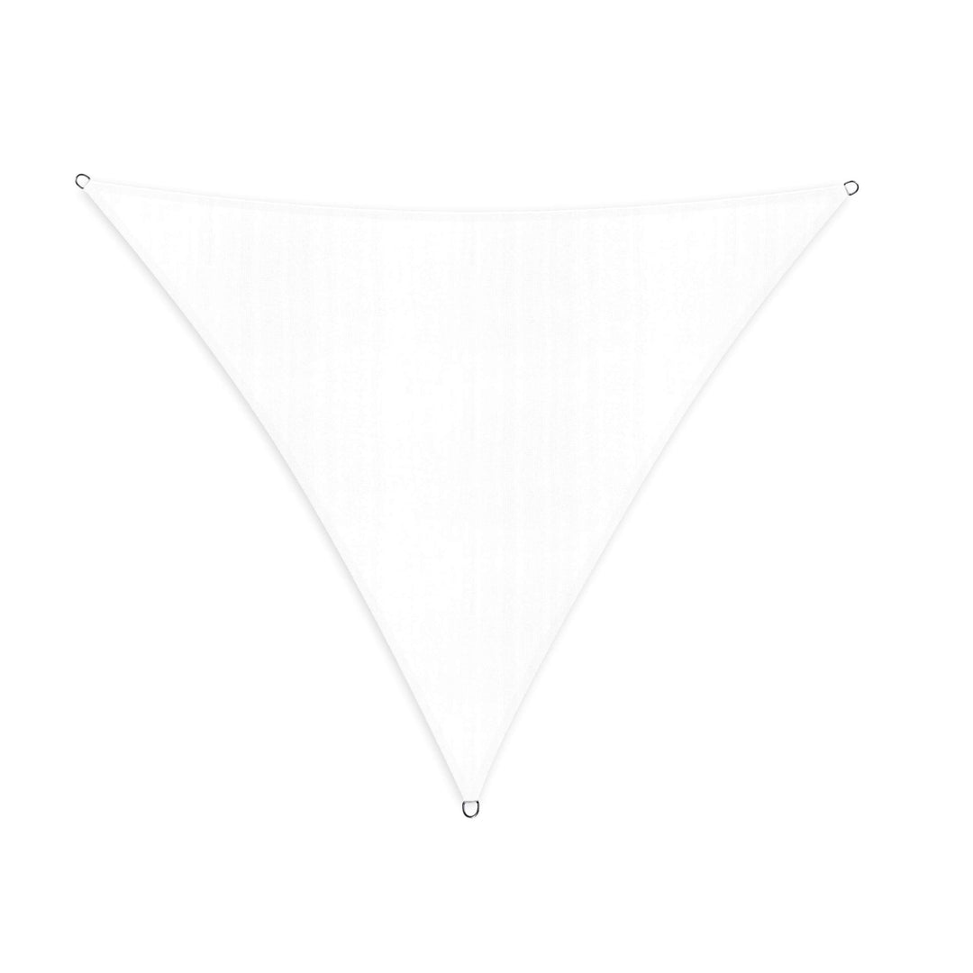 Lumaland Sonnensegel Dreieck | 3 x 3 x 3 Meter Wetterbeständiger Sonnenschutz inkl. Befestigungsseil