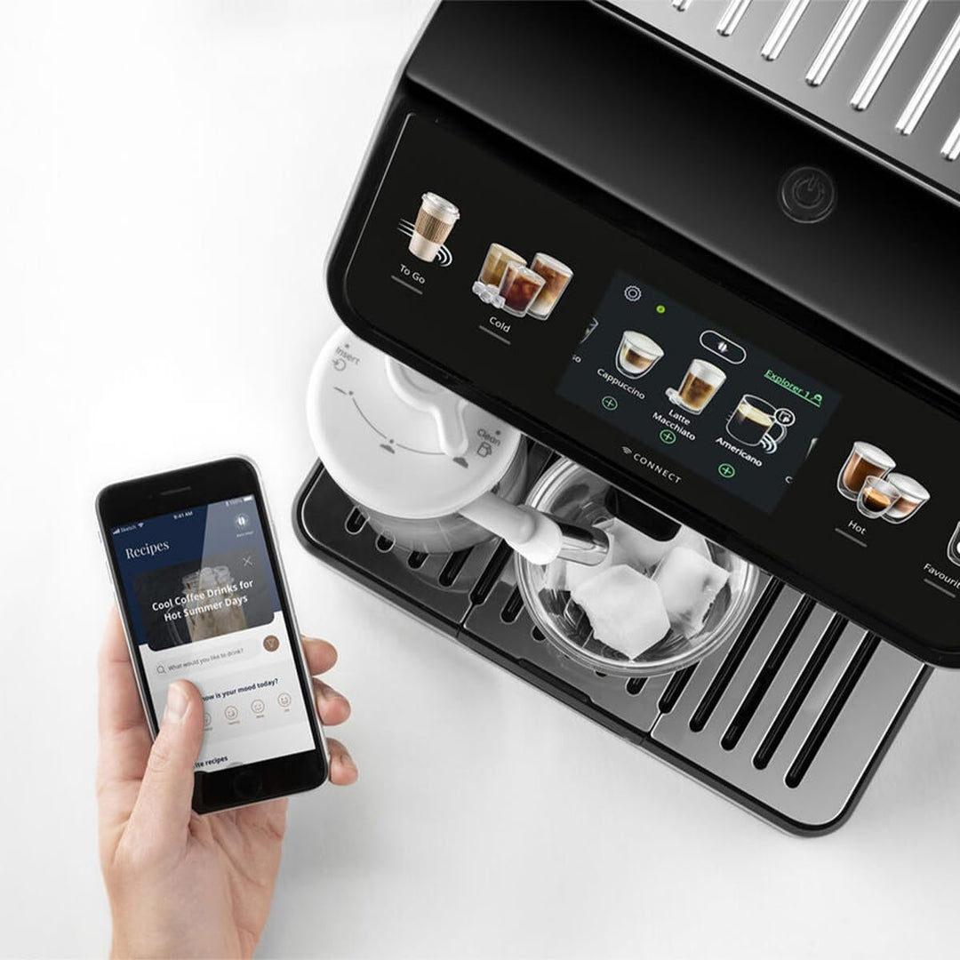 Delonghi ECAM 450.86.T Eletta Explore Cold Brew, Schwarz