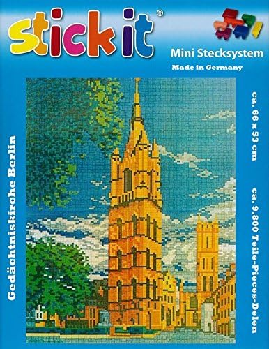 stickit Mini Stecksystem Gedächtniskirche Berlin ca. 9.800 Teile Nr. 41263