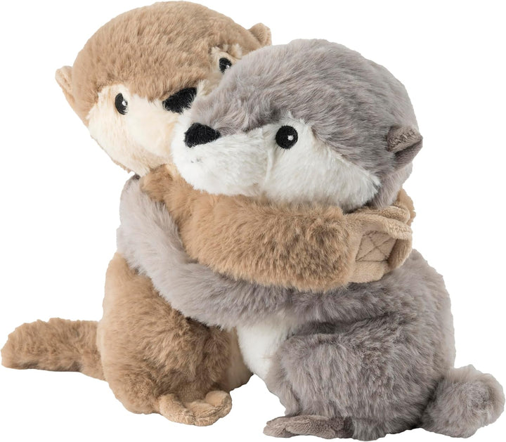Warmies Kuscheltier/Kuschelfreunde "Otter" 2er Set beige braun