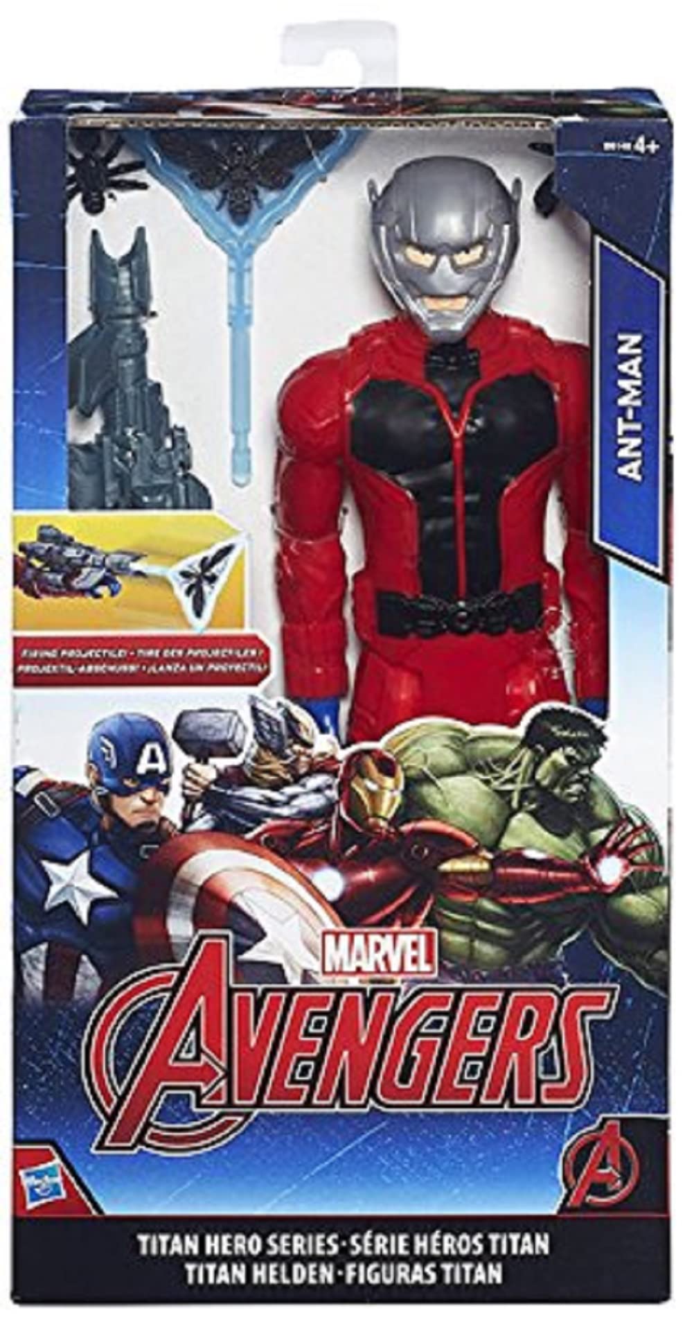 Hasbro B5773EU4 Marvel Avengers Titan Hero Series: Ant-Man oder Black Panther (Auswahl nicht möglich