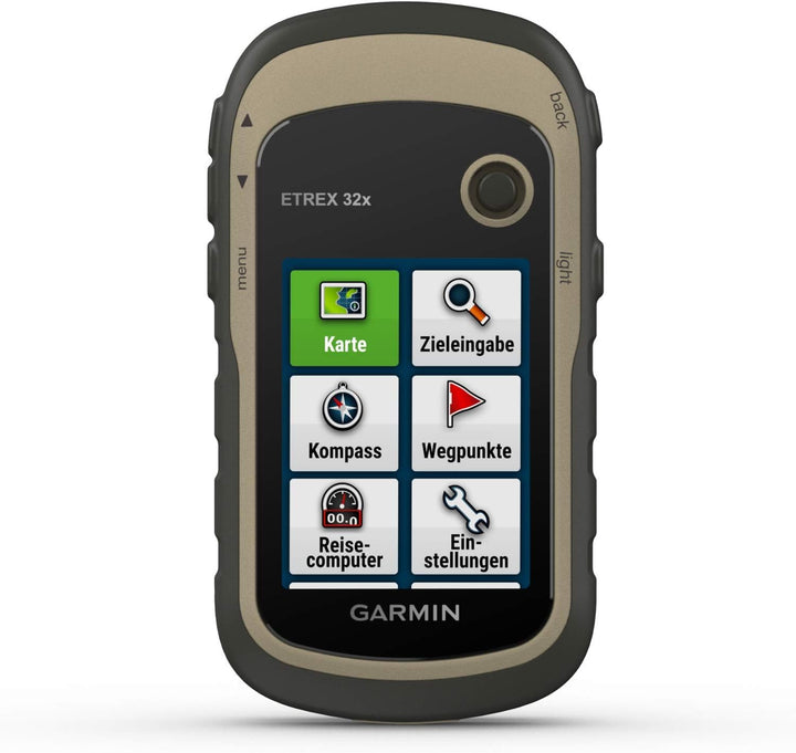 Garmin eTrex 32x-robustes, wasserdichtes GPS-Outdoor-Navi mit 2,2" (5,6 cm) Farbdisplay mit Tastenbe