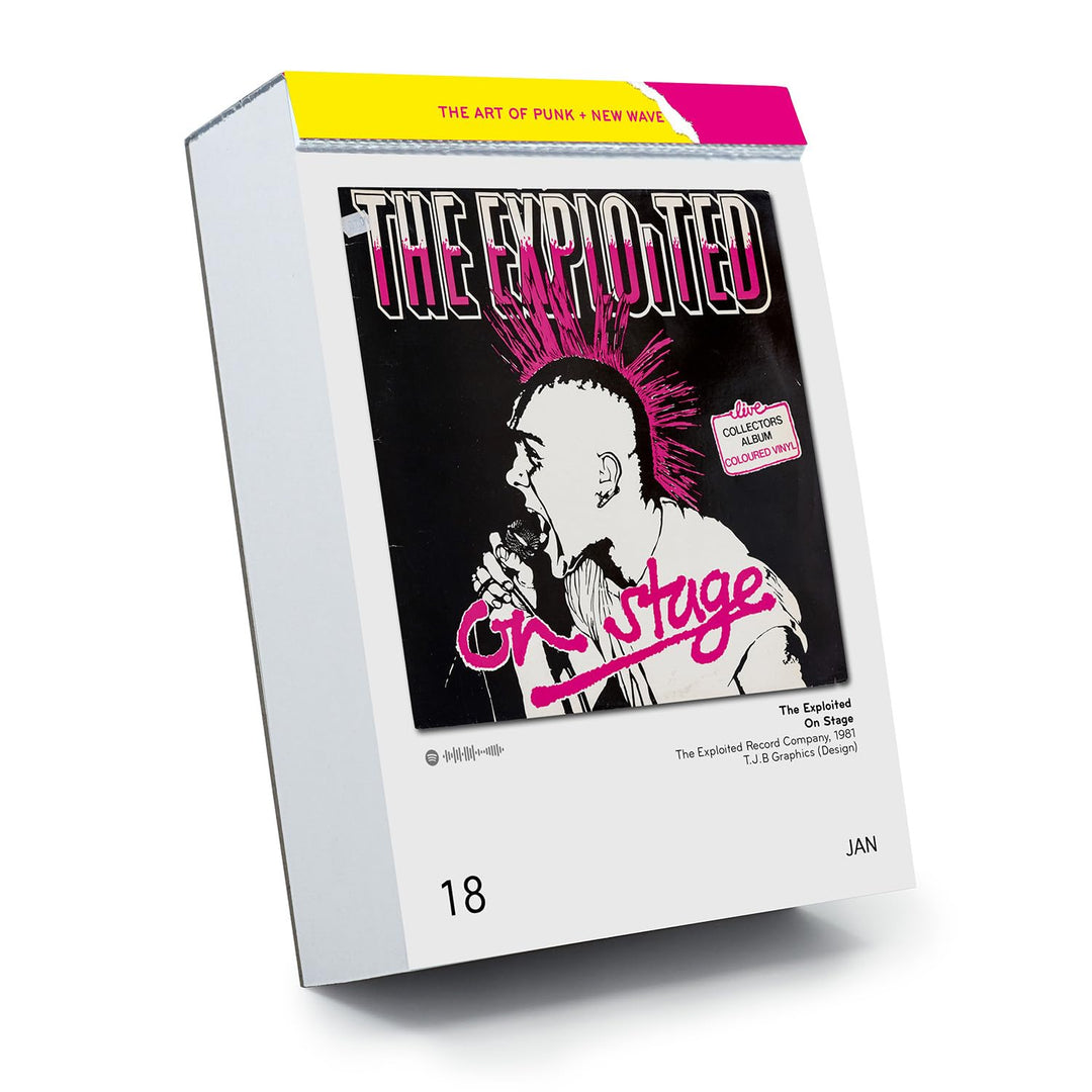 The Art of Punk &amp; New Wave Covers: Tagesabreisskalender mit 366 Best-of Punk &amp; New Wave Vinyl Covern
